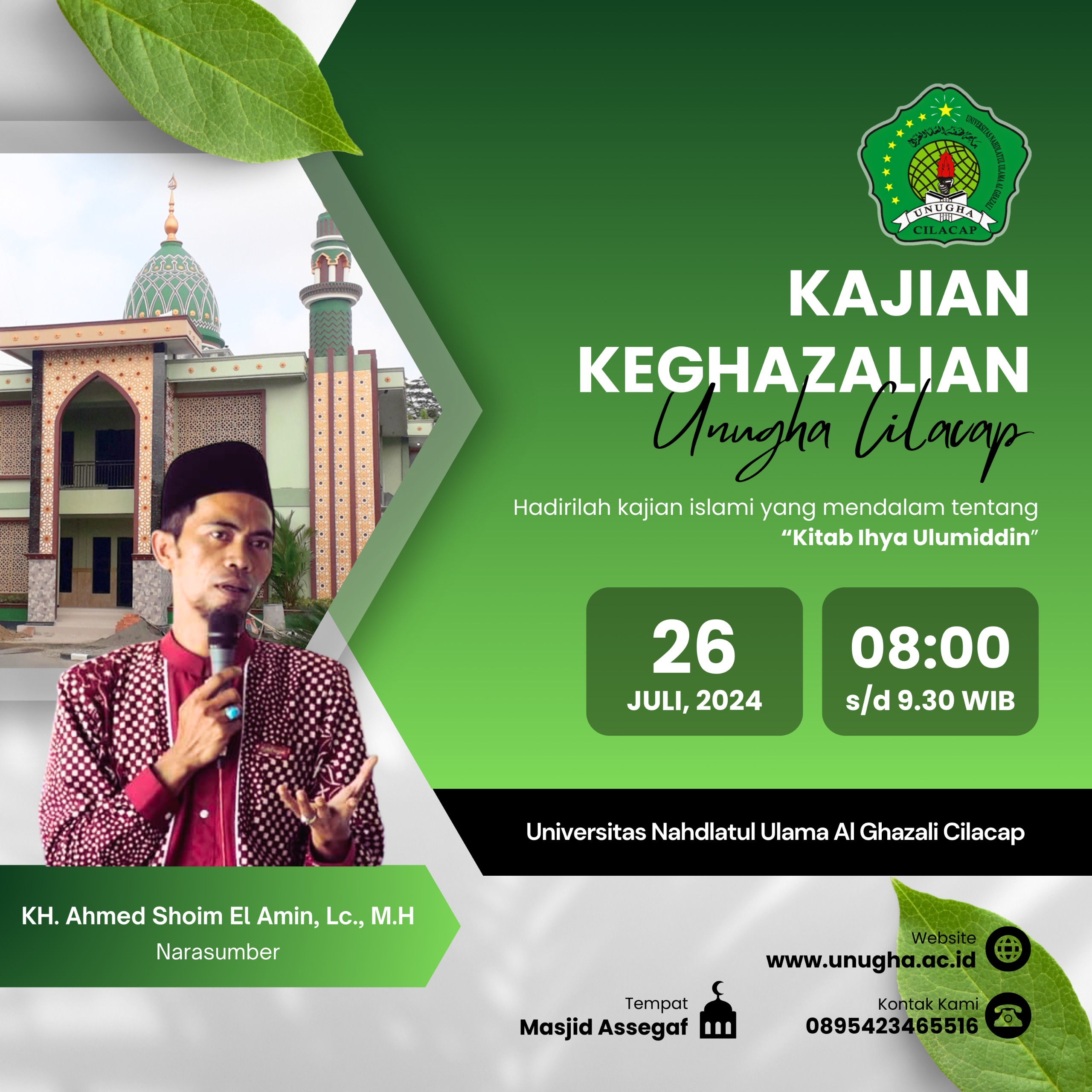Jumat Berkah Ngaji Bareng Kitab Ihya Ulumaddin